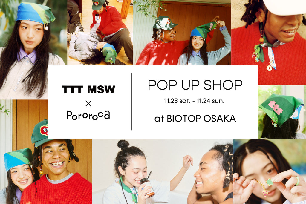 【POP UP SHOP】BIOTOP OSAKA 11.23-11.24